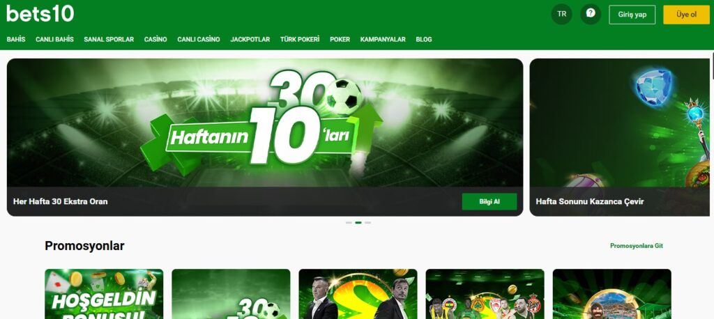 Bets10 giriş